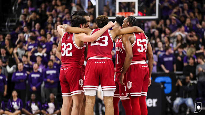 Indiana huddle